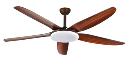 DRL68-5A514 5ABSremote Contol DC Ceiling Fan with Dimmable Light for Dining Room