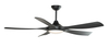 DRL56-5S009 5ABS Remote Contol DC 220-240V Voltage Ceiling Fan for Dining Room