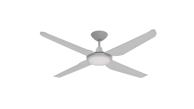 DRL52-4Y046 4ABS Remote Contol DC 220-240V Voltage Ceiling Fan for Dining Room White