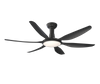DRL42/56-6Y011 6ABS Remote Contol DC Ceiling Fan with Dimmable Light for Dining RoomB