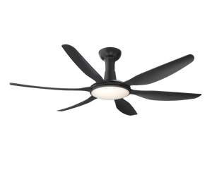 DRL42/56-6Y011 6ABS Remote Contol DC Ceiling Fan with Dimmable Light for Dining RoomB