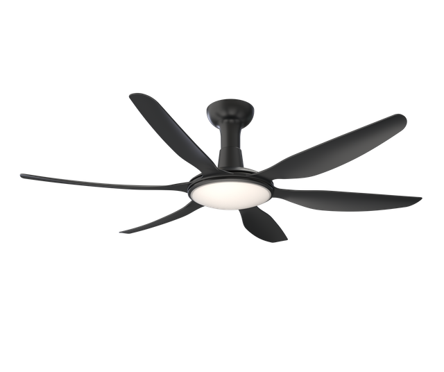 DRL42/56-6Y011 6ABS Remote Contol DC Ceiling Fan with Dimmable Light for Dining RoomB