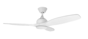 DRL46-3A446 3ABSremote Contol DC Ceiling Fan with Dimmable Light Matt White