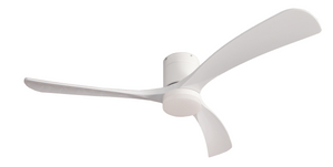 HGL56-3S013 3ABS Blades Remote Contol DC Soild Wood Ceiling Fan with Dimmable Light for Dining Room 
