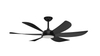 DRL66-5Y058 5ABS Remote Contol DC 220-240V Voltage Ceiling Fan for Dining Room