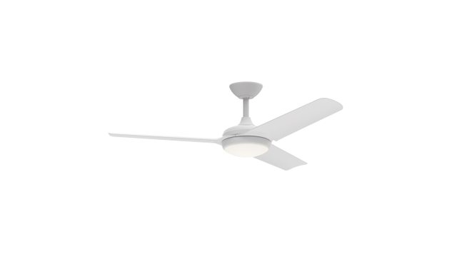 DRL48-3Y032 3ABSremote Contol DC Ceiling Fan with Dimmable Light Matt BLACK