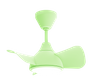 DRL22-3Y055 3ABSremote Contol DC Ceiling Fan with Dimmable Light for Dining RoomDG
