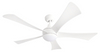DRL52-5S068 3ABS Remote Contol DC 220-240V Voltage Ceiling Fan for Dining Room