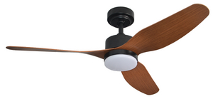 DRL46-3Y019 3ABSremote Contol DC Ceiling Fan with Dimmable Light for Dining Room 