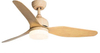 DRL46/52-3Y019 3ABSremote Contol DC Ceiling Fan with Dimmable Light for Dining Room Wooden