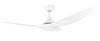DRL40-3A506 3ABSremote Contol DC Ceiling Fan with Dimmable Light Matt White