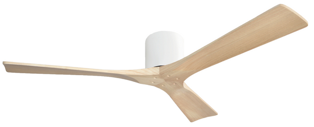 DRN52-3S012 3solidwood Blades Remote Contol DC Soild Wood Ceiling Fan for Dining Room