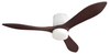 HGL52-3S009 3solidwood Blades Remote Contol DC Soild Wood Ceiling Fan for Dining Room