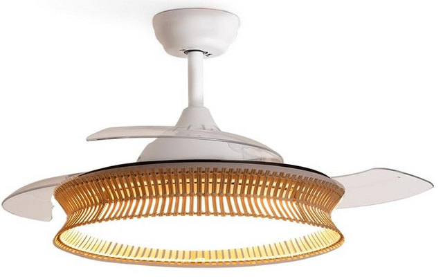  RTL42-3S008 3ABSremote Contol DC Ceiling Fan for Dining Room 