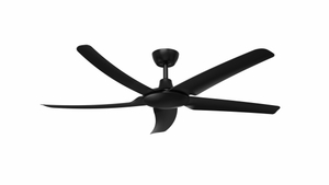 DRN42-5Y047 3ABSremote Contol DC Ceiling Fan with Dimmable Light Matt Black