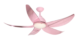 DRL52-5Y004 5ABSremote Contol DC Ceiling Fan with Dimmable Light Matt White 